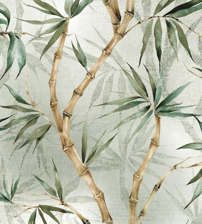 Bamboo Velvet Fabric by Avalana Pale Jade