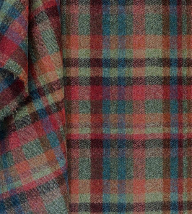 Bayley Plaid Fabric by Ian Sanderson Vintage
