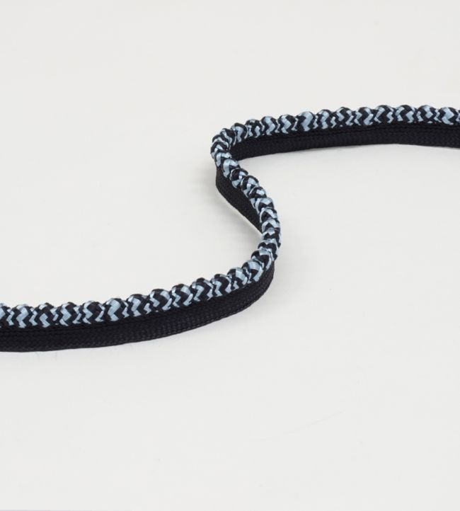 Beaded Cord On Tape Trimmings in Porcelain Blue by Jim Thompson Jane