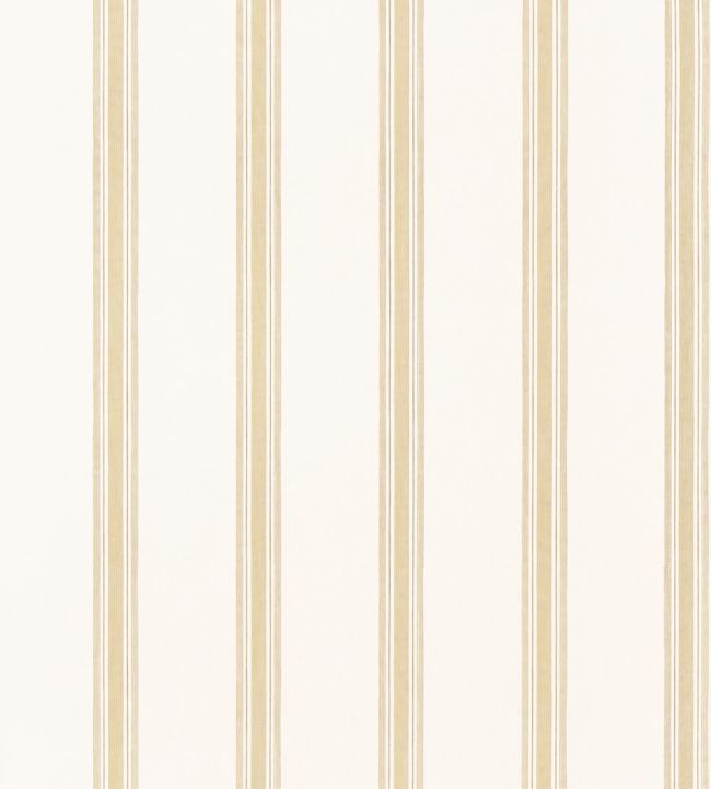Beckley Stripe Wallpaper by Anna French Soft Gold