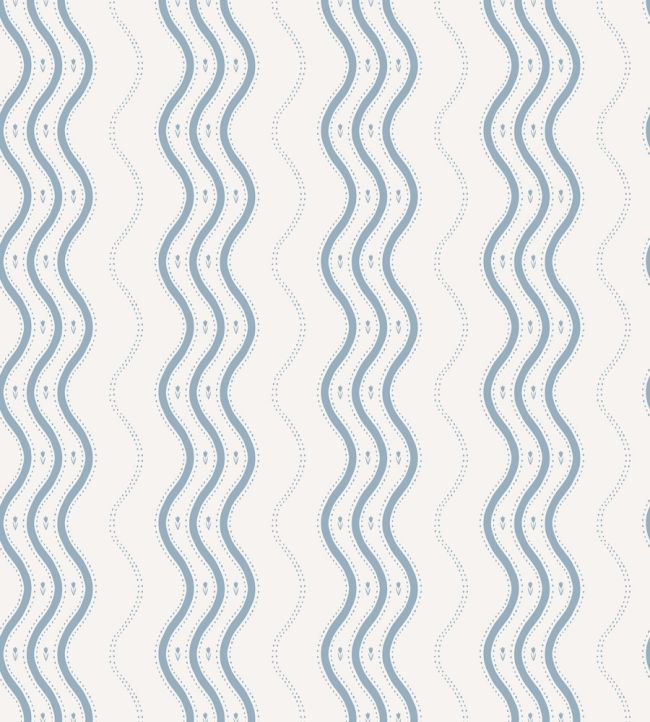Ben Wallpaper by Sandberg Light Blue