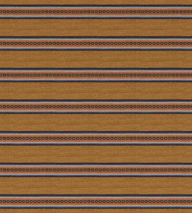 Berber Stripe Fabric by Madeaux 01 Saffron
