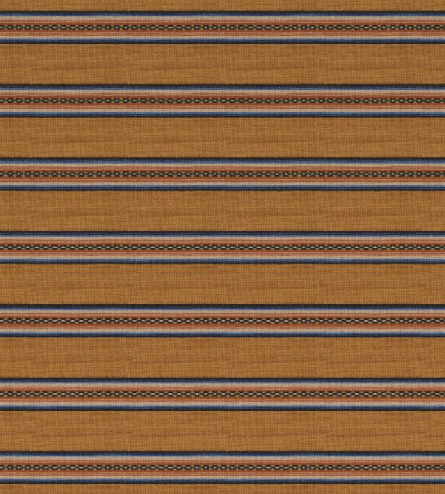 Berber Stripe Fabric by Madeaux 01 Saffron