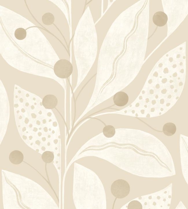 Berry Dot Wallpaper by Ohpopsi Flax