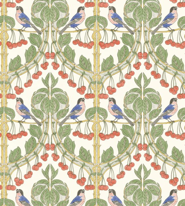 Birds & Cherries Wallpaper by GP & J Baker Multi
