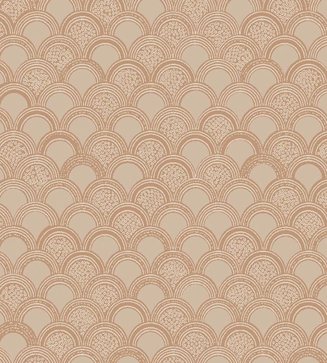 Birgit Wallpaper by Borastapeter Orange