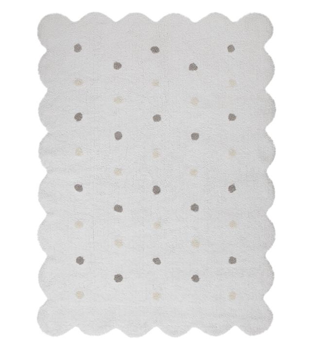 Lorena Canals Biscuit rug White C-77770 White