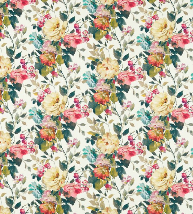 Bloom Fabric by Clarke & Clarke Multi