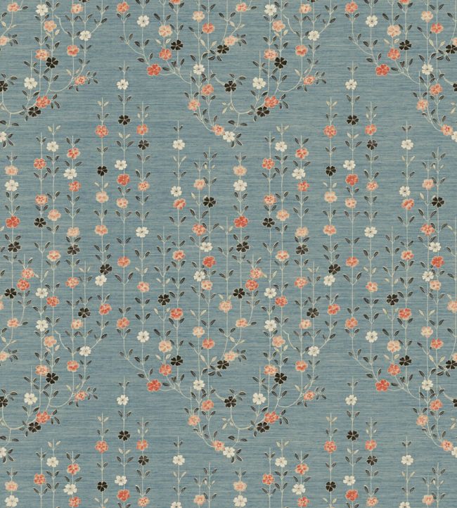 Blossom Wallpaper by Lewis & Wood Coral Sea