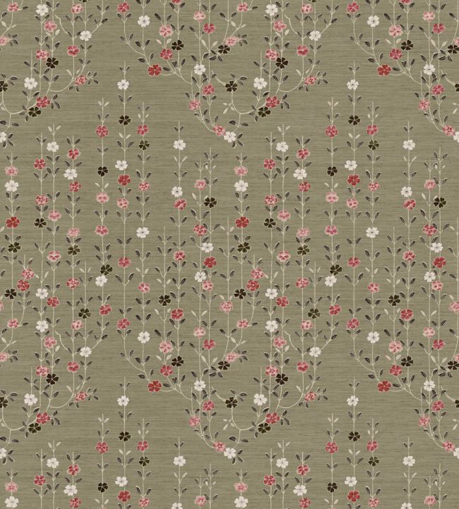 Blossom Fabric by Lewis & Wood Tea Rose