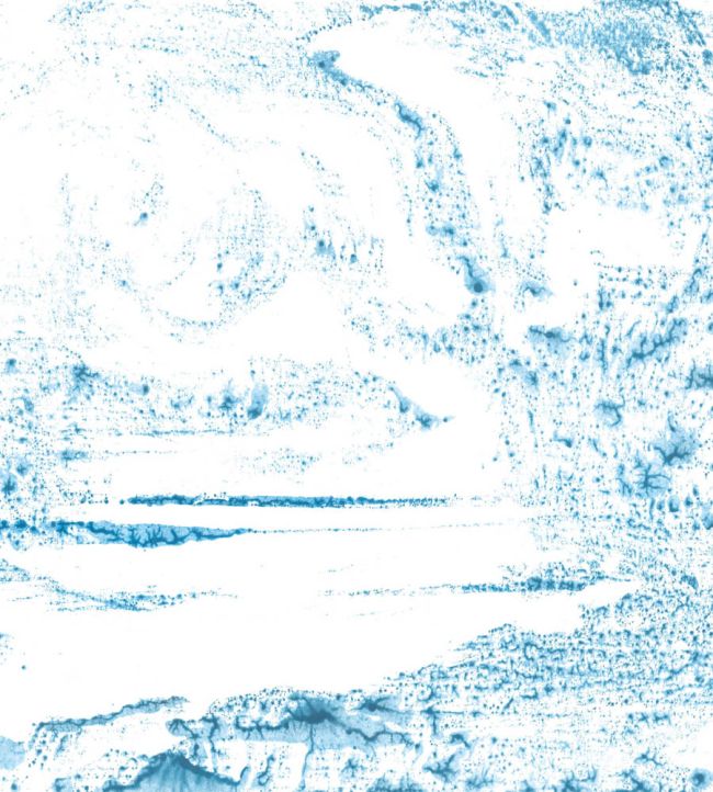 Blotter Mural by Casadeco Bleu Ocean