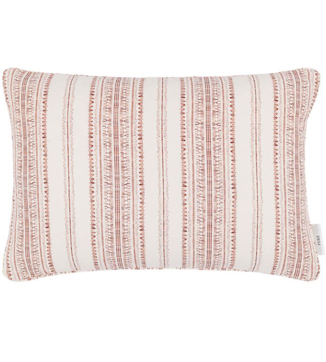 Bodo Stripe Cushion 55 x 38cm by The Pure Edit Ginger
