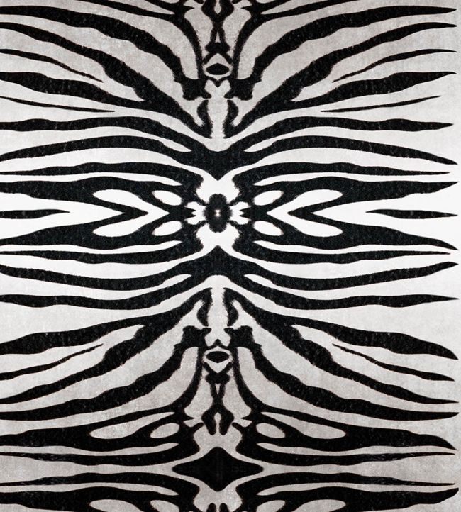 Bold Zebra Wallpaper by Avalana Black and White