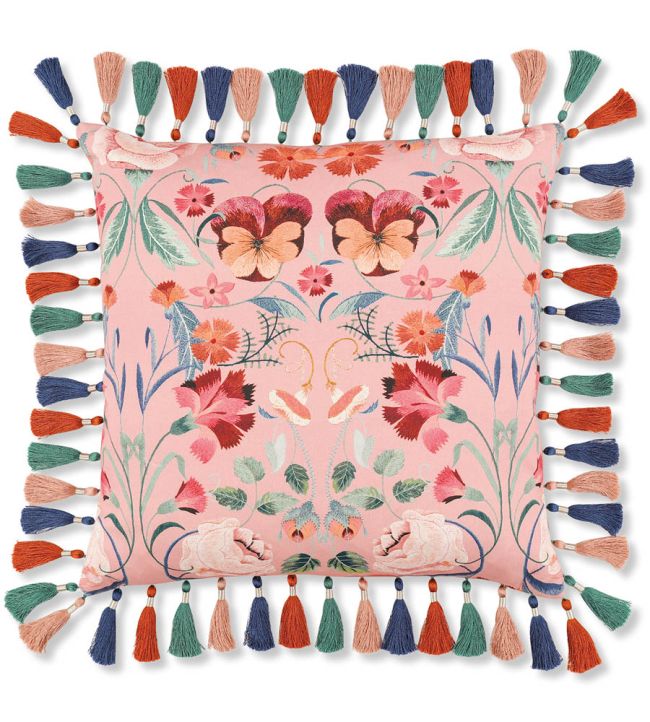 Bonita Cushion 50 x 50cm by Romo Chateau Rose