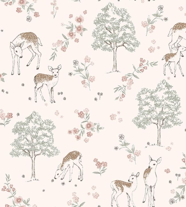 Deer Love Wallpaper by Borastapeter in 73 | Jane Clayton