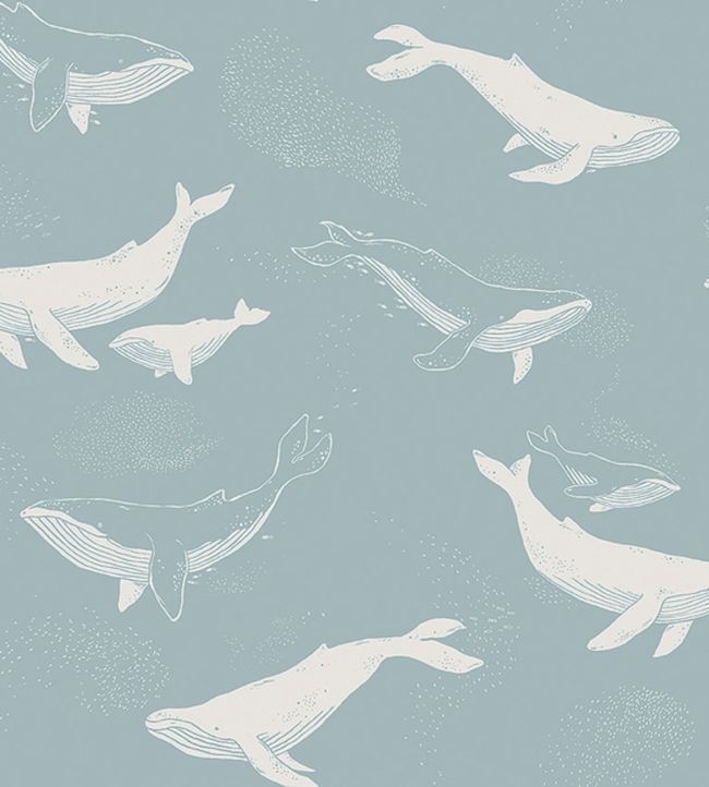 Whales Wallpaper by Borastapeter 53