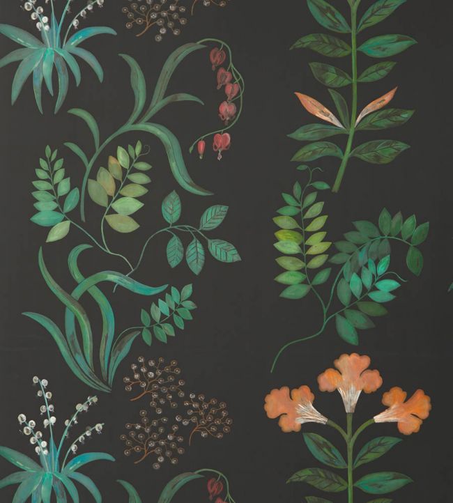 Botanical Stripe Wallpaper by Liberty Jade