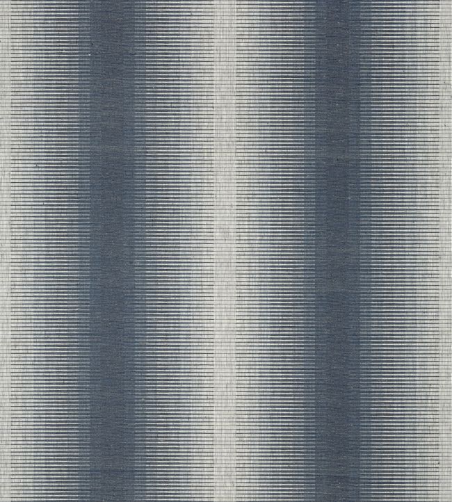 Bozeman Stripe Wallpaper by Thibaut Navy