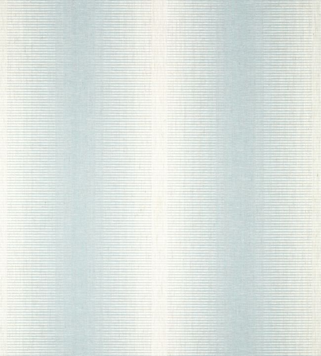 Bozeman Stripe Wallpaper by Thibaut Spa Blue