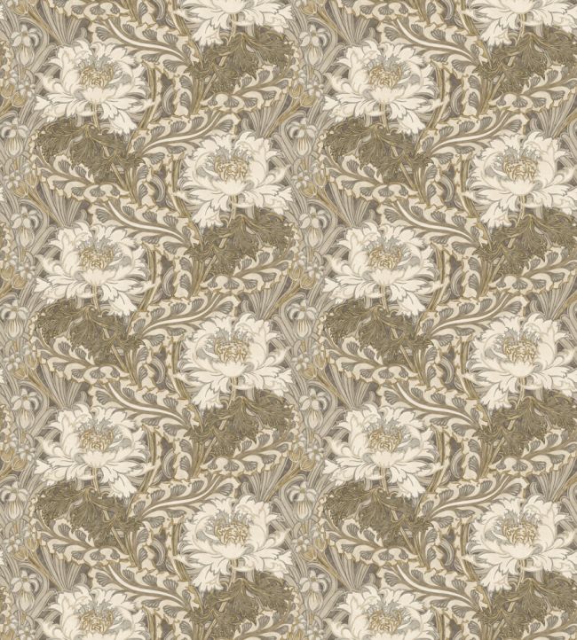 Brantwood Wallpaper by GP & J Baker Woodsmoke