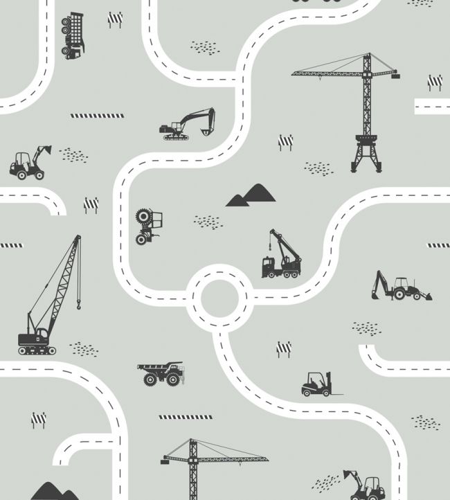 Building Site Mural by Today Interiors 58