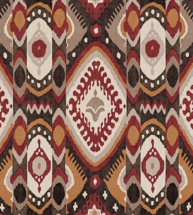 Bukhara Outdoor Fabric by Warner House Spice