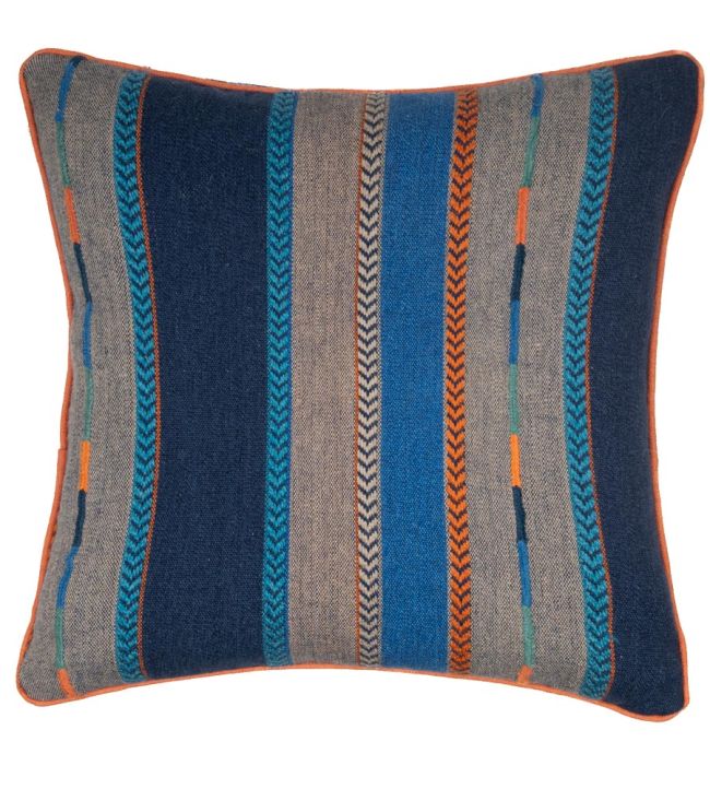 Bunty Cushion 50cm x 50cm by GP & J Baker Indigo
