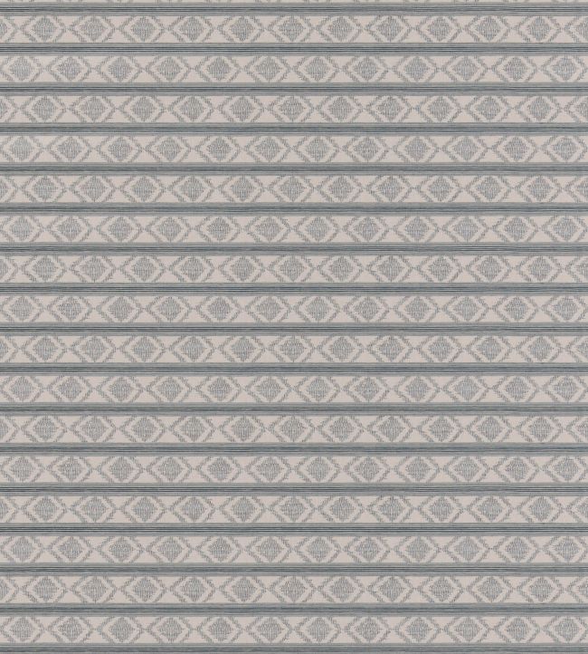 Burford Stripe Fabric by GP & J Baker Blue