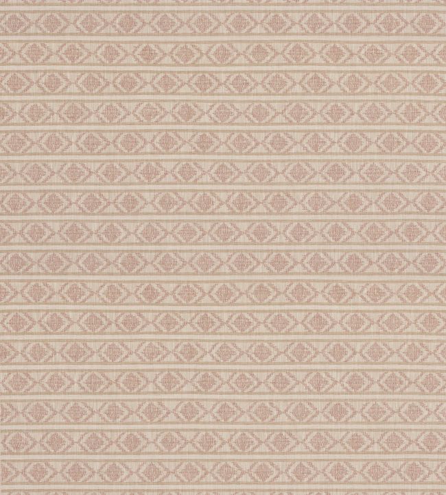Burford Stripe Fabric by GP & J Baker Coral