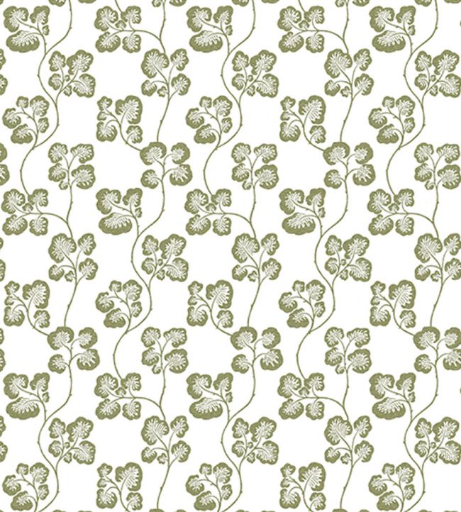 Cabbage Check Fabric by Josephine Munsey Olive