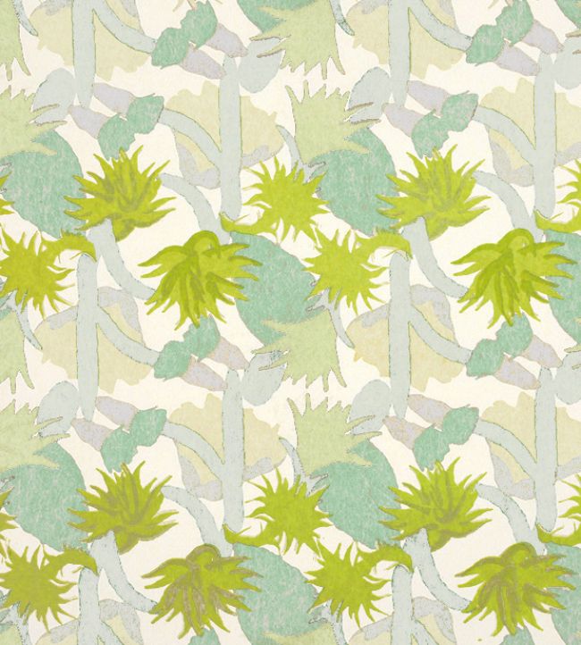 Cactus Flower Wallpaper by Christopher Farr Cloth Aruba