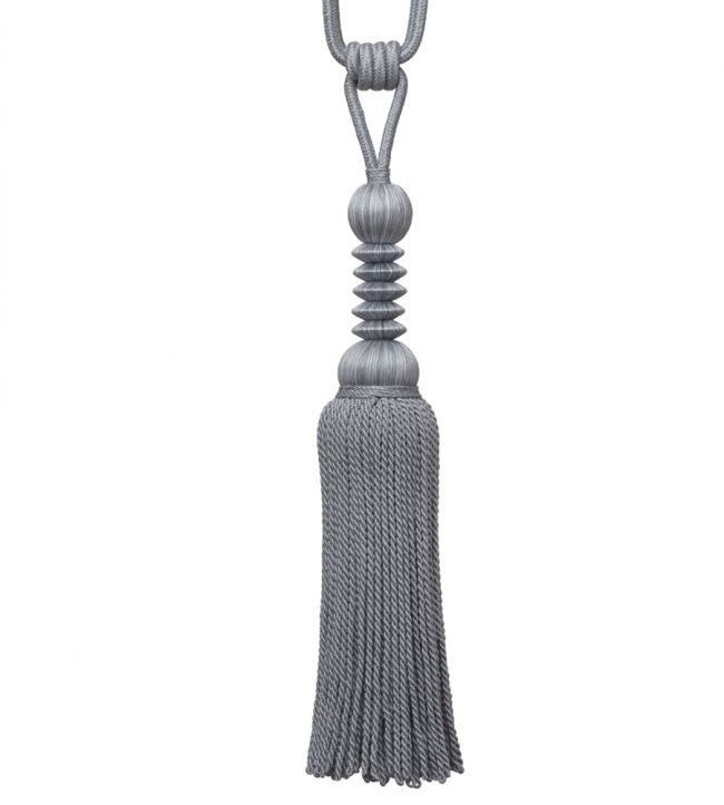 Caitlin Single Tassel Tieback Trimming by Samuel & Sons Heron Blue