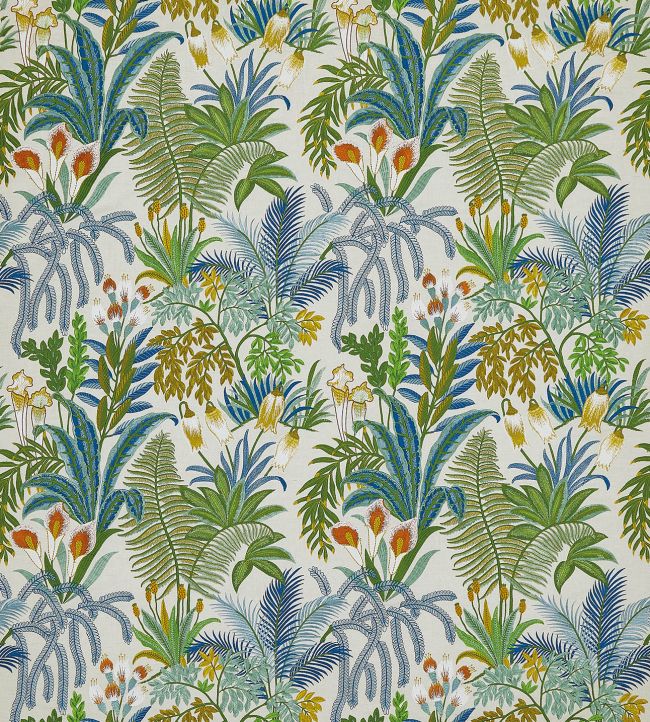Calla Lily Fabric by Osborne & Little Azure