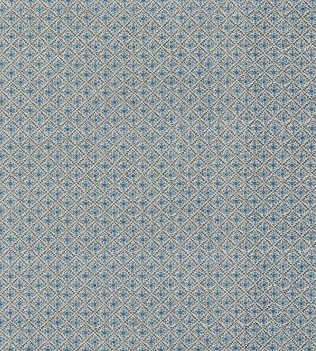 Camden Trellis Fabric by GP & J Baker Blue