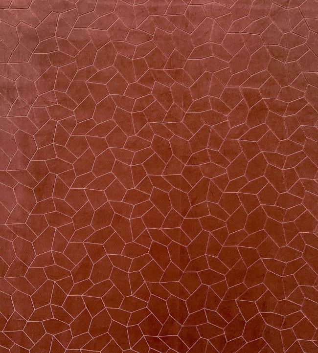 Capron Fabric by Casal Terracotta
