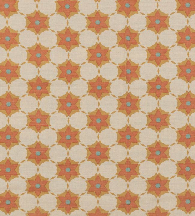 Carolina Fabric by Vanderhurd Day Lily/Natural