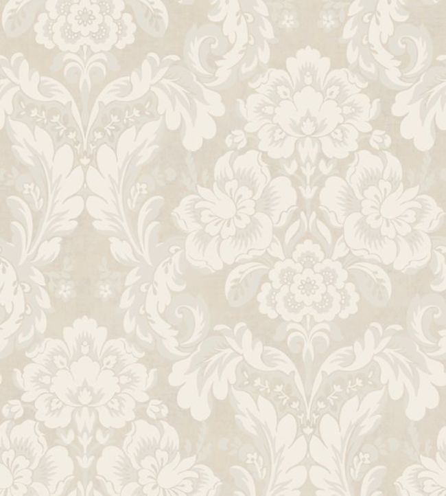 Demeure Wallpaper by Casadeco Beige