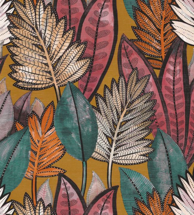 Sabal Wallpaper by Casamance Safran