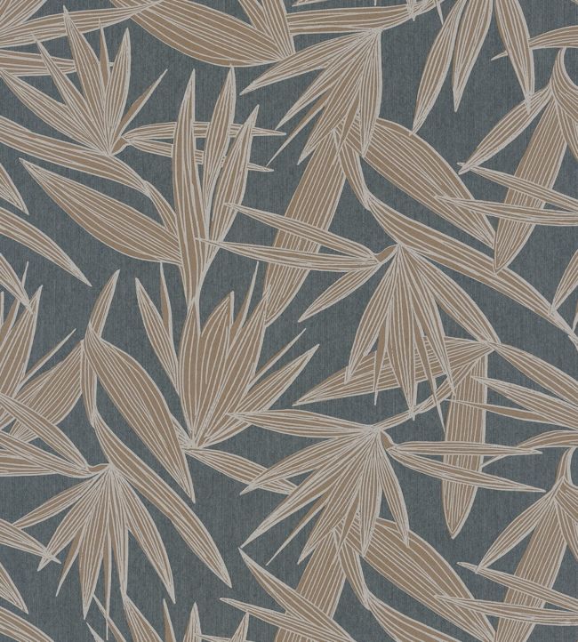 Alizarine Wallpaper by Casamance Gris Fusain