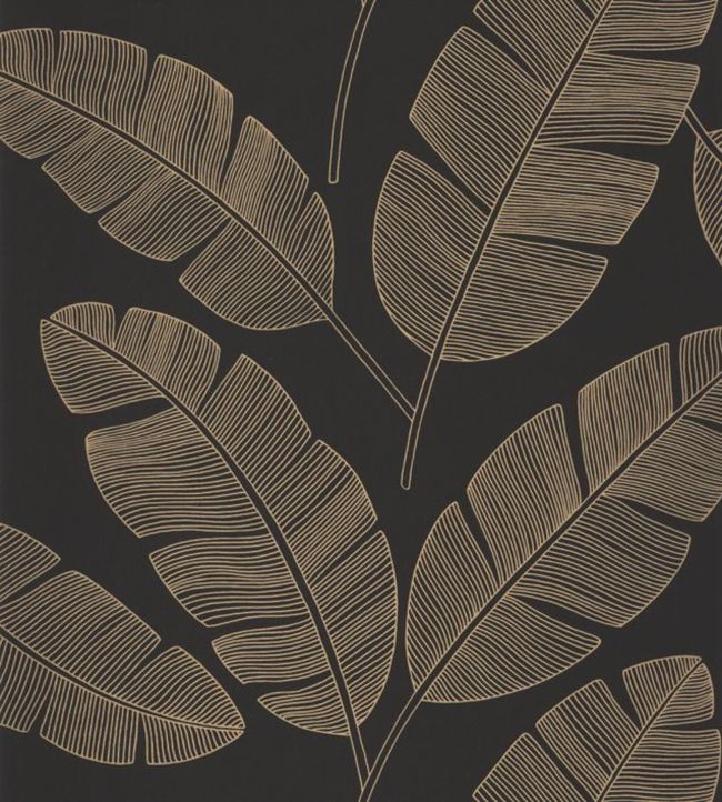 Banana Tree Metallise Wallpaper by Caselio in 2090 | Jane Clayton