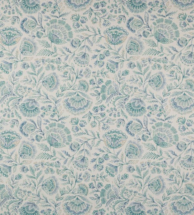 Casidy Fabric by Jane Churchill Aqua