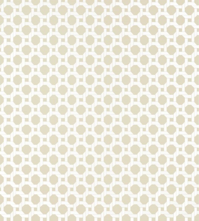 Charter Wallpaper by Thibaut Beige