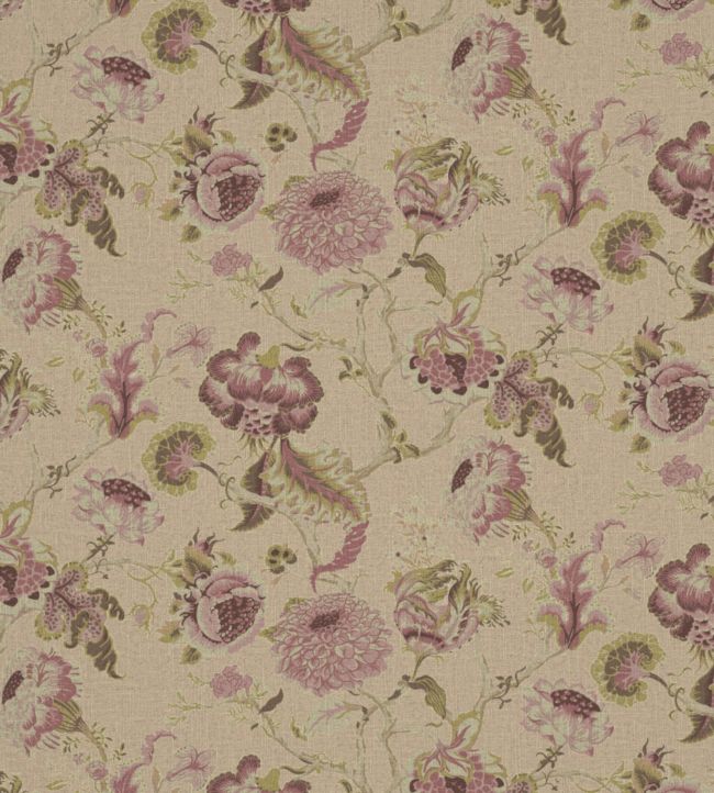 Chatsworth Fabric by Warwick Mulberry