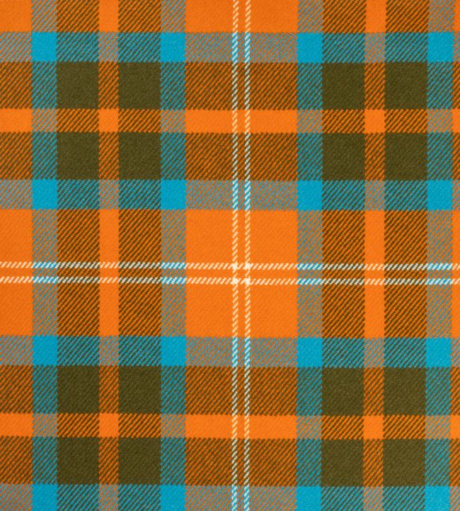 Check Fabric by Johnstons of Elgin Ginger