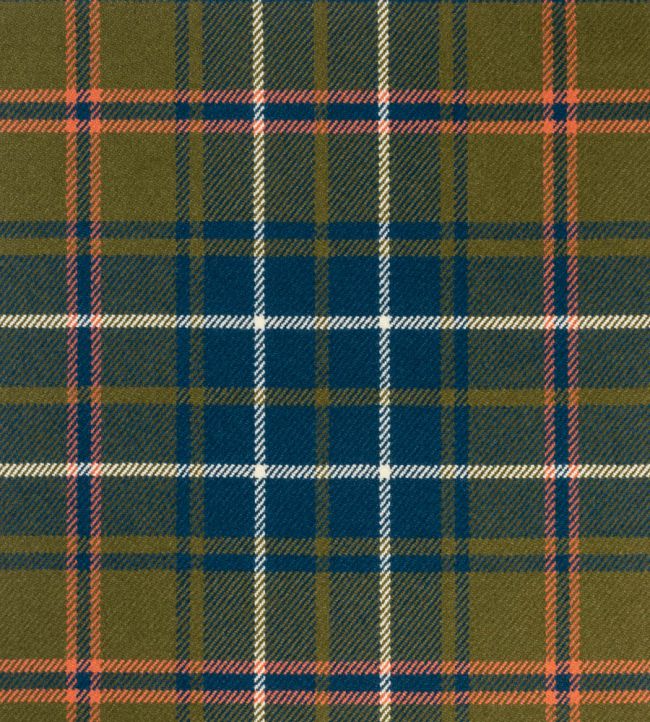 Check Fabric by Johnstons of Elgin Oak