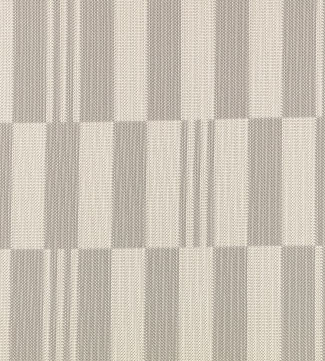 Checkerboard Knit Fabric by Kirkby Design Silver Grey