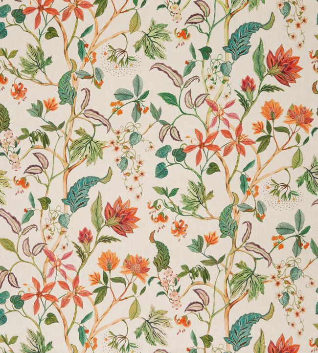 Chellah Fabric by Osborne & Little Terracotta