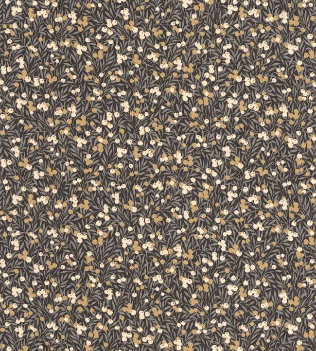 Cherry Wallpaper by Casadeco Noir / Beige