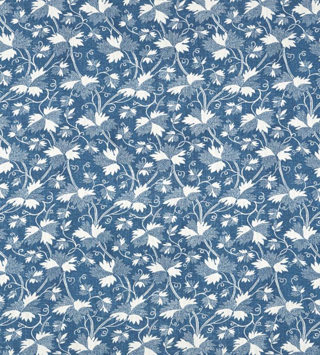 Chester Fabric by Thibaut Navy