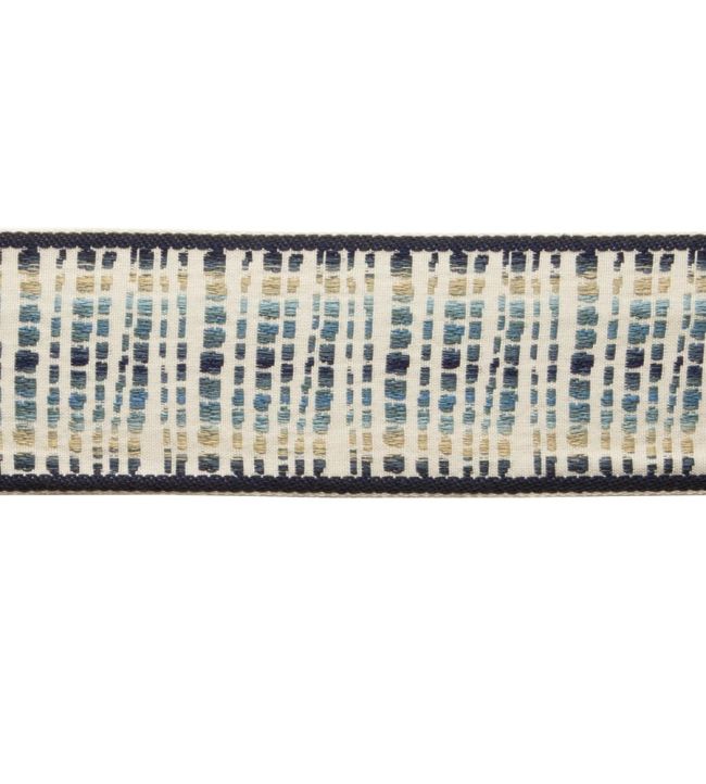 Cheyenne Ombre Border Trimming by Samuel & Sons Blue Sky